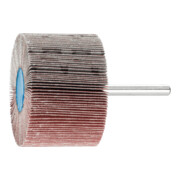 PFERD TOOLS Korund Fächerschleifer F Ø 80x10mm Schaft-Ø 6 mm A180 für Feinschliff und Finish