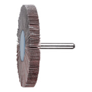 PFERD TOOLS Korund Fächerschleifer F Ø 80x10mm Schaft-Ø 6 mm A320 für Feinschliff und Finish