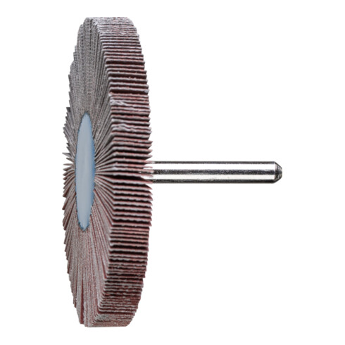 PFERD TOOLS Korund Fächerschleifer F Ø 80x10mm Schaft-Ø 6 mm A320 für Feinschliff und Finish