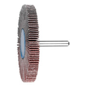 PFERD TOOLS Korund Fächerschleifer F Ø 80x10mm Schaft-Ø 6 mm A60 für Feinschliff und Finish