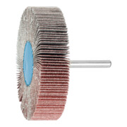 PFERD TOOLS Korund Fächerschleifer F Ø 80x20mm Schaft-Ø 6 mm A80 für Feinschliff und Finish