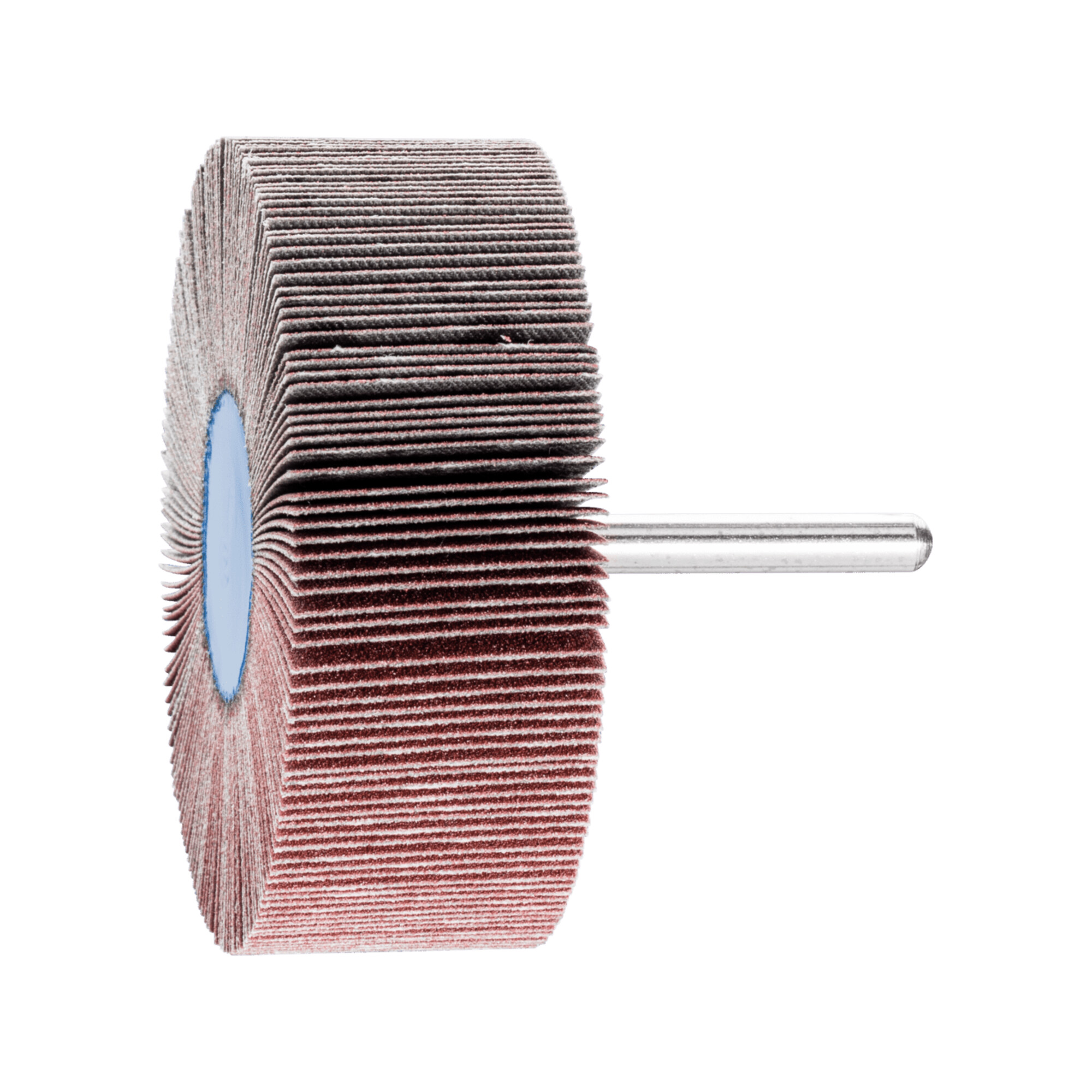 PFERD TOOLS Korund Fächerschleifer F Ø 80x30mm Schaft-Ø 6 mm A150 für Feinschliff und Finish