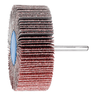 PFERD TOOLS Korund Fächerschleifer F Ø 80x30mm Schaft-Ø 6 mm A40 für Feinschliff und Finish