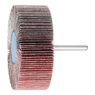 PFERD TOOLS Korund Fächerschleifer F Ø 80x30mm Schaft-Ø 6 mm A80 für Feinschliff und Finish