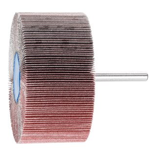 PFERD TOOLS Korund Fächerschleifer F Ø 80x40mm Schaft-Ø 6 mm A150 für Feinschliff und Finish
