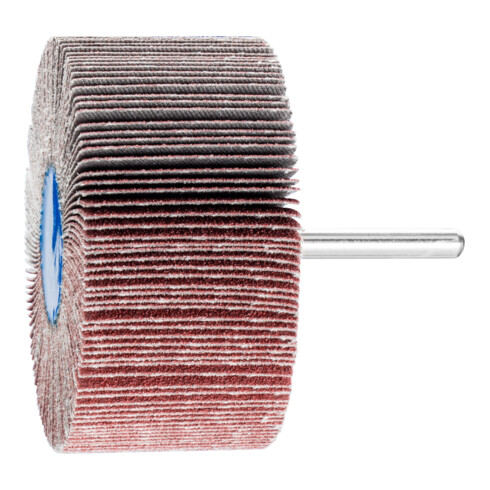PFERD TOOLS Korund Fächerschleifer F Ø 80x40mm Schaft-Ø 6 mm A80 für Feinschliff und Finish