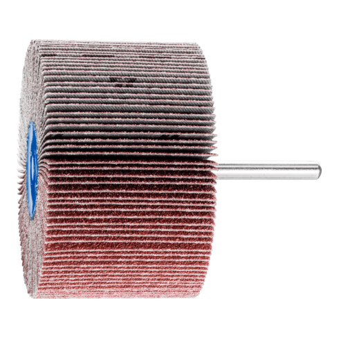 PFERD TOOLS Korund Fächerschleifer F Ø 80x50mm Schaft-Ø 6 mm A60 für Feinschliff und Finish