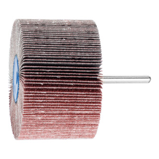 PFERD TOOLS Korund Fächerschleifer F Ø 80x50mm Schaft-Ø 6 mm A80 für Feinschliff und Finish