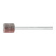 PFERD TOOLS Korund Fächerschleifer F Ø 10x10mm Schaft-Ø 3 mm A180 für Feinschliff und Finish