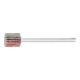 PFERD TOOLS Korund Fächerschleifer F Ø 10x10mm Schaft-Ø 3 mm A80 für Feinschliff und Finish