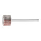 PFERD TOOLS Korund Fächerschleifer F Ø 15x10mm Schaft-Ø 3 mm A120 für Feinschliff und Finish