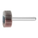 PFERD TOOLS Korund Fächerschleifer F Ø 25x10mm Schaft-Ø 6 mm A180 für Feinschliff und Finish