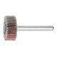 PFERD TOOLS Korund Fächerschleifer F Ø 25x10mm Schaft-Ø 6 mm A80 für Feinschliff und Finish
