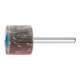 PFERD TOOLS Korund Fächerschleifer F Ø 25x20mm Schaft-Ø 6 mm A180 für Feinschliff und Finish