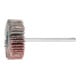 PFERD TOOLS Korund Fächerschleifer F Ø 30x10mm Schaft-Ø 3 mm A60 für Feinschliff und Finish