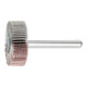 PFERD TOOLS Korund Fächerschleifer F Ø 30x10mm Schaft-Ø 6 mm A240 für Feinschliff und Finish