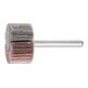 PFERD TOOLS Korund Fächerschleifer F Ø 30x15 mm Schaft-Ø 6 mm A180 für Feinschliff und Finish