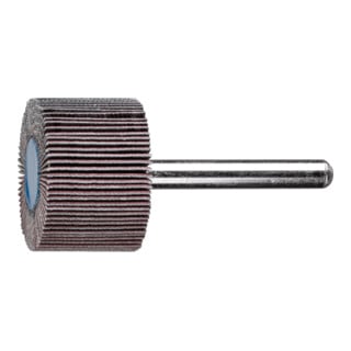 PFERD TOOLS Korund Fächerschleifer F Ø 30x20mm Schaft-Ø 6 mm A320 für Feinschliff und Finish