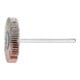 PFERD TOOLS Korund Fächerschleifer F Ø 30x5 mm Schaft-Ø 3 mm A180 für Feinschliff und Finish
