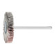 PFERD TOOLS Korund Fächerschleifer F Ø 30x5 mm Schaft-Ø 3 mm A320 für Feinschliff und Finish