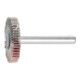 PFERD TOOLS Korund Fächerschleifer F Ø 30x5 mm Schaft-Ø 6 mm A150 für Feinschliff und Finish