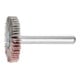 PFERD TOOLS Korund Fächerschleifer F Ø 30x5 mm Schaft-Ø 6 mm A80 für Feinschliff und Finish