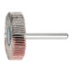 PFERD TOOLS Korund Fächerschleifer F Ø 40x10mm Schaft-Ø 6 mm A120 für Feinschliff und Finish