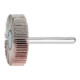 PFERD TOOLS Korund Fächerschleifer F Ø 40x10mm Schaft-Ø 6 mm A240 für Feinschliff und Finish