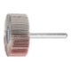 PFERD TOOLS Korund Fächerschleifer F Ø 40x15 mm Schaft-Ø 6 mm A180 für Feinschliff und Finish