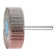 PFERD TOOLS Korund Fächerschleifer F Ø 50x15 mm Schaft-Ø 6 mm A180 für Feinschliff und Finish