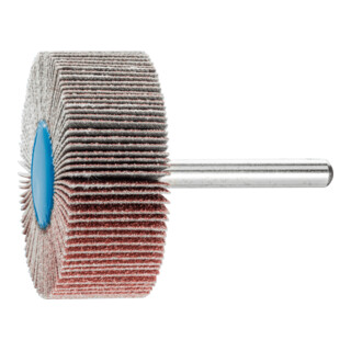 PFERD TOOLS Korund Fächerschleifer F Ø 50x20mm Schaft-Ø 6 mm A80 für Feinschliff und Finish