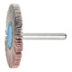 PFERD TOOLS Korund Fächerschleifer F Ø 50x5 mm Schaft-Ø 6 mm A120 für Feinschliff und Finish