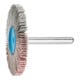 PFERD TOOLS Korund Fächerschleifer F Ø 50x5 mm Schaft-Ø 6 mm A60 für Feinschliff und Finish