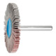 PFERD TOOLS Korund Fächerschleifer F Ø 50x5 mm Schaft-Ø 6 mm A80 für Feinschliff und Finish