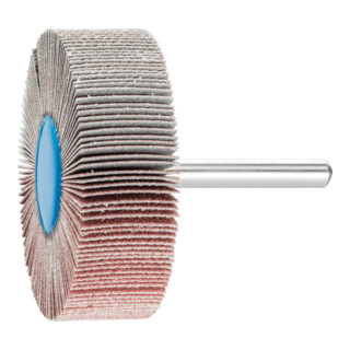 PFERD TOOLS Korund Fächerschleifer F Ø 60x20mm Schaft-Ø 6 mm A120 für Feinschliff und Finish