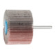 PFERD TOOLS Korund Fächerschleifer F Ø 60x40mm Schaft-Ø 6 mm A120 für Feinschliff und Finish