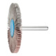 PFERD TOOLS Korund Fächerschleifer F Ø 60x5 mm Schaft-Ø 6 mm A150 für Feinschliff und Finish