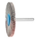 PFERD TOOLS Korund Fächerschleifer F Ø 60x5 mm Schaft-Ø 6 mm A180 für Feinschliff und Finish