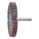 PFERD TOOLS Korund Fächerschleifer F Ø 80x10mm Schaft-Ø 6 mm A120 für Feinschliff und Finish