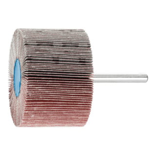 PFERD TOOLS Korund Fächerschleifer F Ø 80x10mm Schaft-Ø 6 mm A180 für Feinschliff und Finish