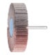 PFERD TOOLS Korund Fächerschleifer F Ø 80x20mm Schaft-Ø 6 mm A120 für Feinschliff und Finish