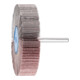 PFERD TOOLS Korund Fächerschleifer F Ø 80x20mm Schaft-Ø 6 mm A150 für Feinschliff und Finish