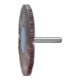 PFERD TOOLS Korund Fächerschleifer F Ø 80x5 mm Schaft-Ø 6 mm A180 für Feinschliff und Finish