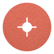 PFERD TOOLS Korund Fiberscheibe Ø 115 mm A-COOL80 für kühlen Schliff auf Edelstahl