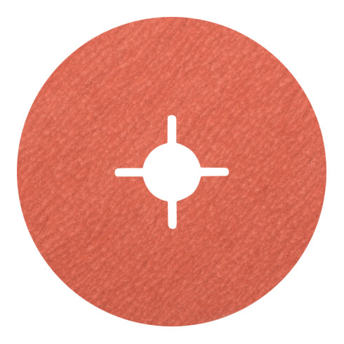 PFERD TOOLS Korund Fiberscheibe Ø 125 mm A-COOL120 für kühlen Schliff auf Edelstahl