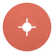 PFERD TOOLS Korund Fiberscheibe Ø 125 mm A-COOL80 für kühlen Schliff auf Edelstahl