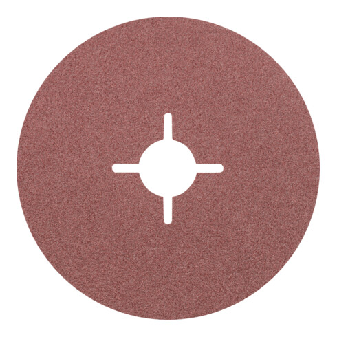 PFERD TOOLS Korund Fiberscheibe Ø 125 mm A100 für universelle Anwendungen