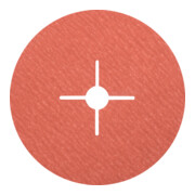 PFERD TOOLS Korund Fiberscheibe Ø 180mm A-COOL80 für kühlen Schliff auf Edelstahl