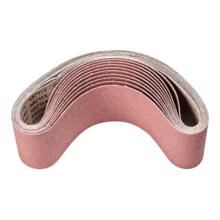 PFERD TOOLS Korund Schleifband BA 100x1000mm A40 für universelle Anwendung mit Bandschleifer