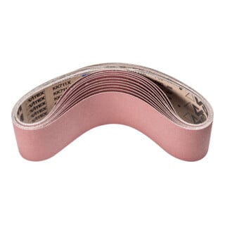 PFERD TOOLS Korund Schleifband BA 100x1000mm A80 für universelle Anwendung mit Bandschleifer